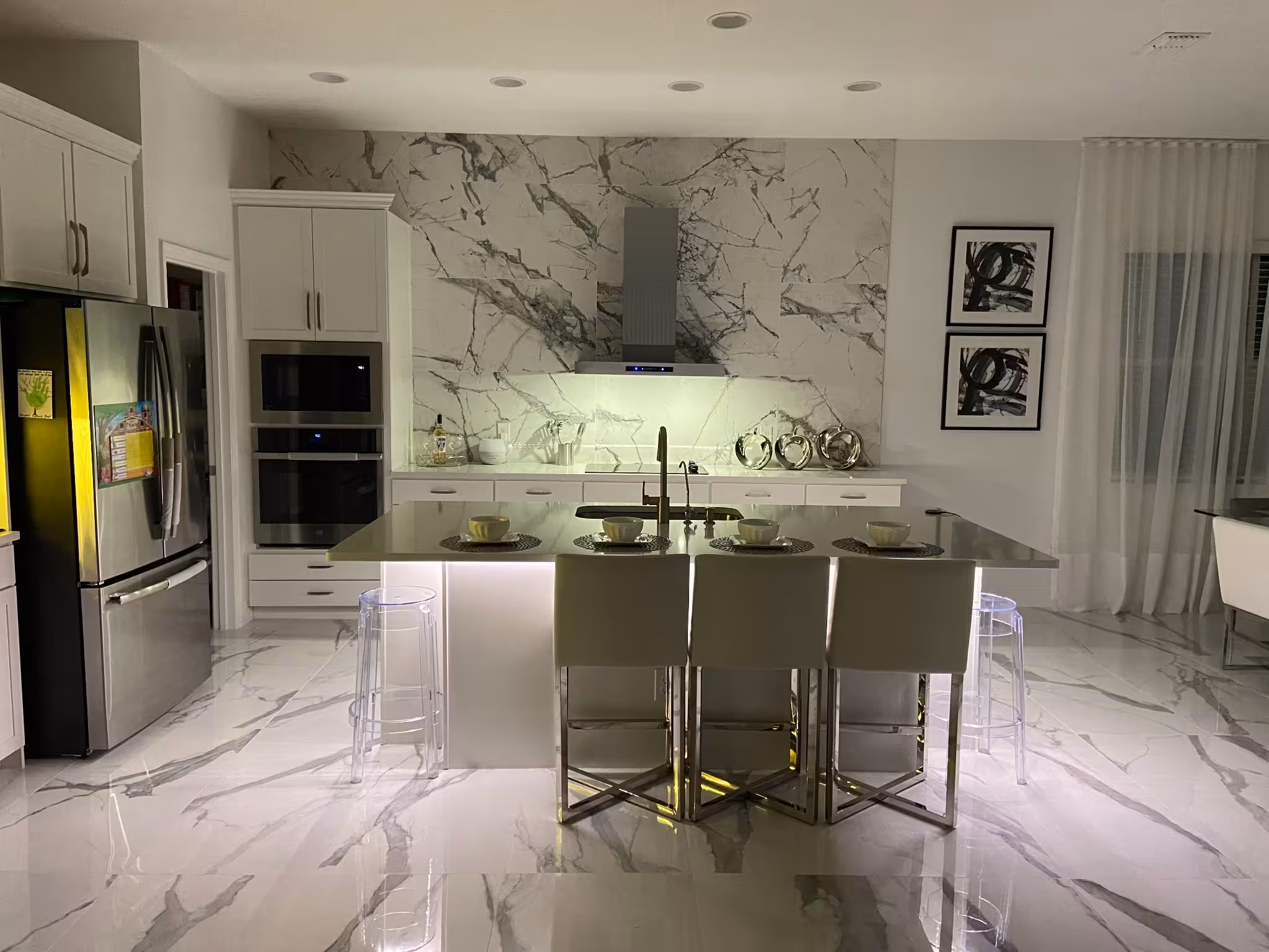 Full kitchen and bathroom renovation